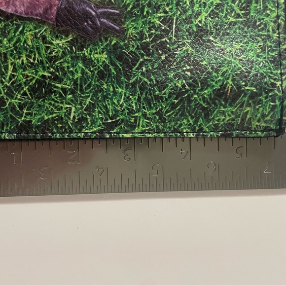 Black Swag Pouch Wristlet with Funny Dog & Cat - Picture 3 of 8